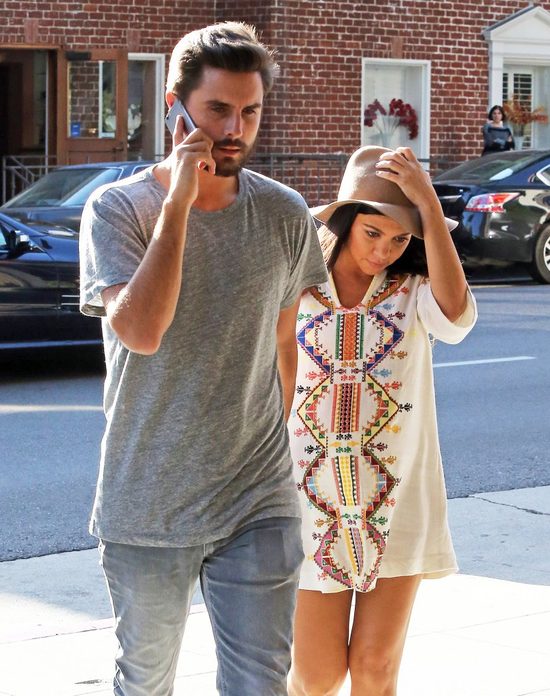 Kourtney i Scott pokłócili się o zdjęcie Reigna Astona 