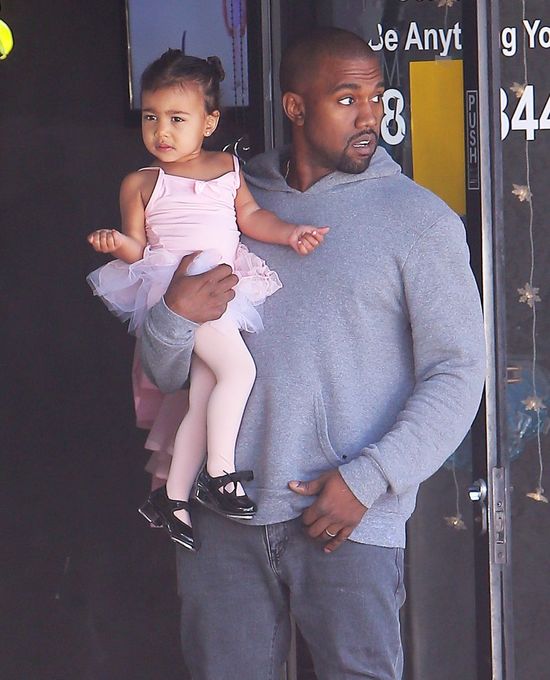 North West pierwszy raz na różowo (FOTO)