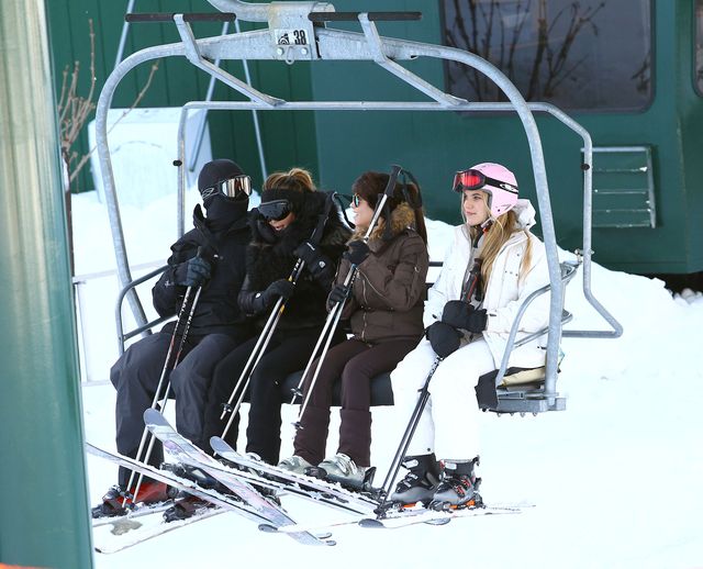 Kim Kardashian i na nartach (FOTO)  