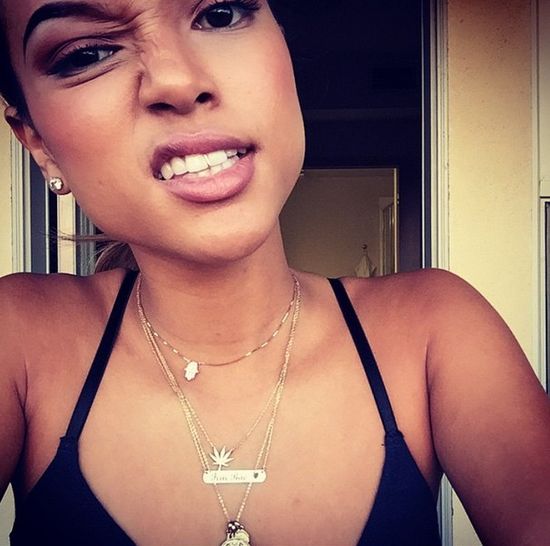 Chris Brown flirtuje z dobrze zapowiadającą się piosenkarką