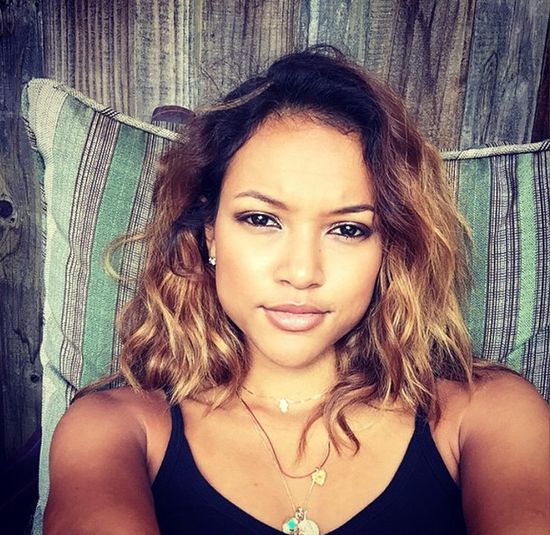 To pierwsze zdjęcie Karrueche Tran z ciążowym brzuszkiem? 