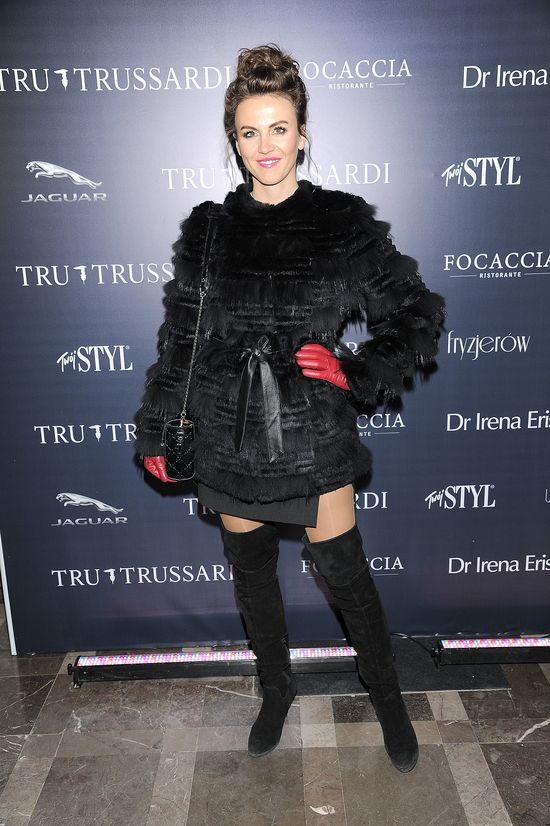 Gwiazdy na pokazie mody Trussardi (FOTO)