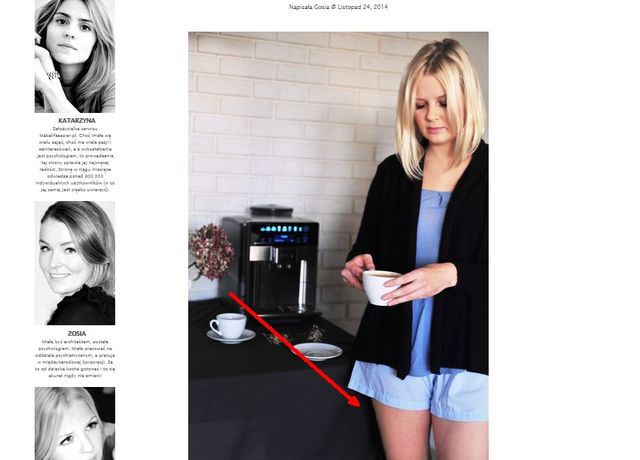 Kasia Tusk uważa, że Gosia z jej bloga jest za gruba?