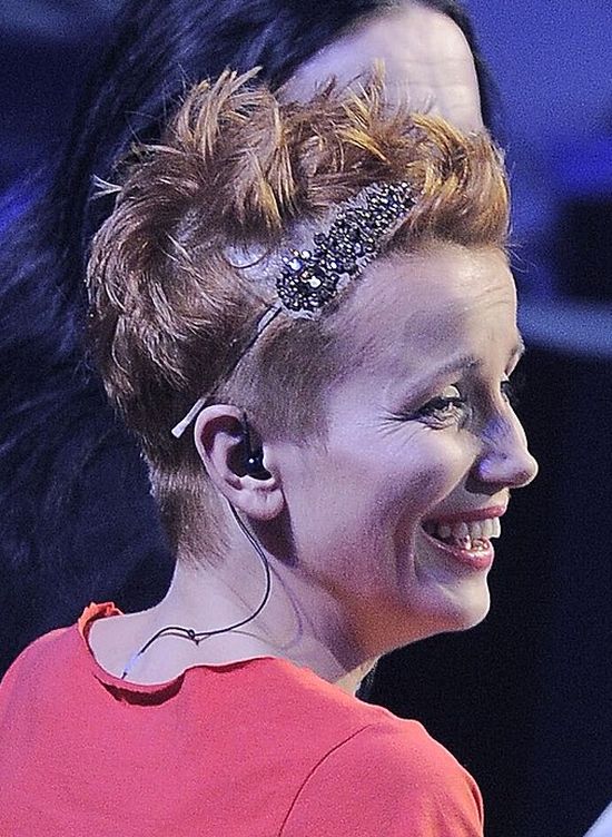 Kasi Zielińskiej chyba trochę łyso (FOTO)