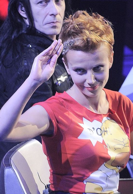 Kasi Zielińskiej chyba trochę łyso (FOTO)