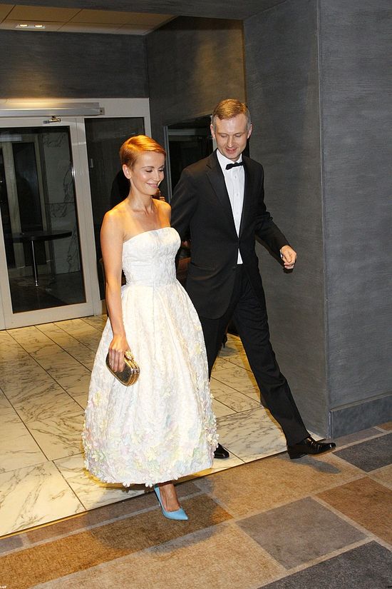 Gala Telekamery 2014 (FOTO)biała suknia