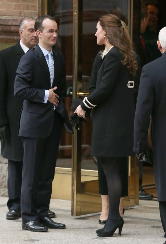 Kate Middleton promuje swoją ciążę w Nowym Jorku (FOTO) Kate Middleton promuje swoją ciążę w Nowym Jorku (FOTO)