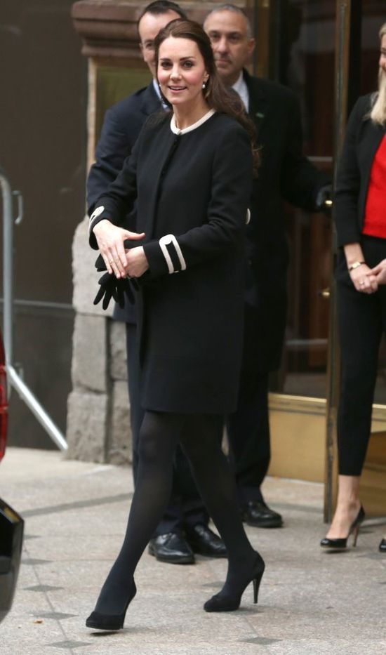 Kate Middleton promuje swoją ciążę w Nowym Jorku (FOTO) Kate Middleton promuje swoją ciążę w Nowym Jorku (FOTO)