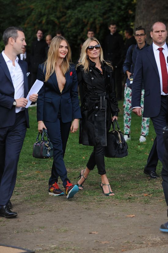 Kate Moss kontra Cara Delevingne - pojedynek gigantów (FOTO)