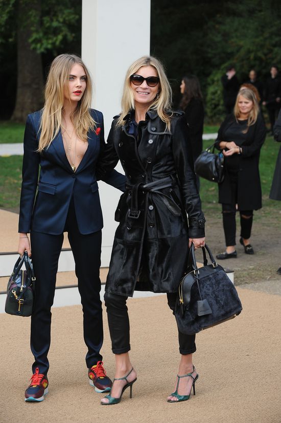 Kate Moss kontra Cara Delevingne - pojedynek gigantów (FOTO)