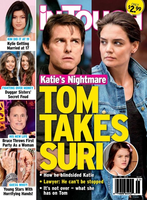 Tom Cruise chce odebrać Katie Homles Suri?