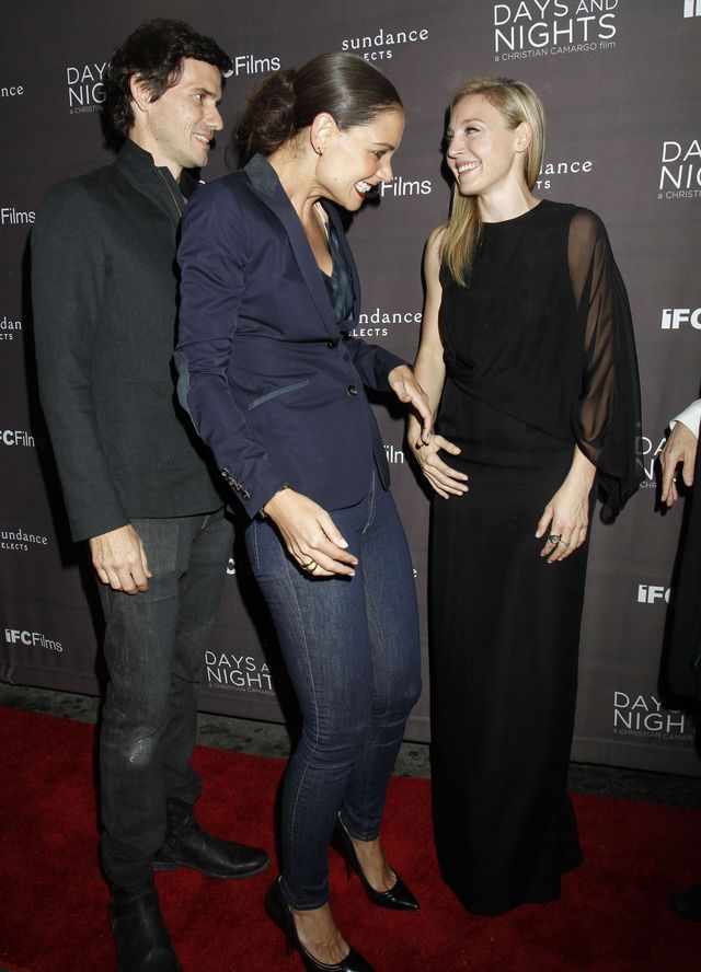 Roześmiana Katie Holmes promuje nowy film (FOTO) Roześmiana Katie Holmes promuje nowy film (FOTO)