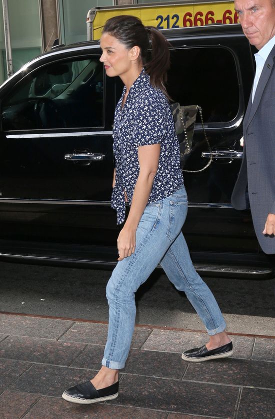 Katie Holmes dawno nie wyglądała tak dobrze (FOTO)