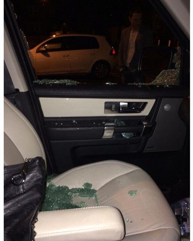 Komu złodzieje wybyli szybę w aucie? (FOTO) Komu złodzieje wybyli szybę w aucie? (FOTO)