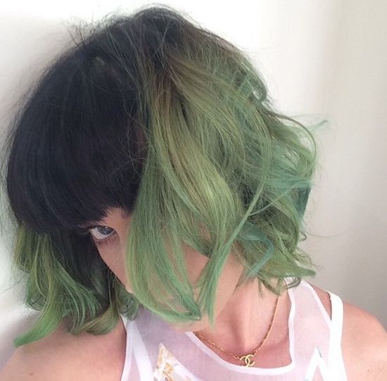 Kylie Jenner ma zielone włosy (FOTO)