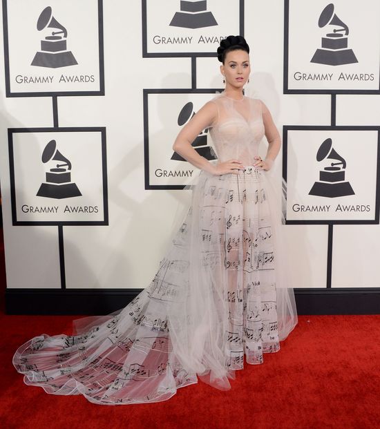 Katy Perry cała w nutkach (FOTO) katy perry grammy 2014 kreacja