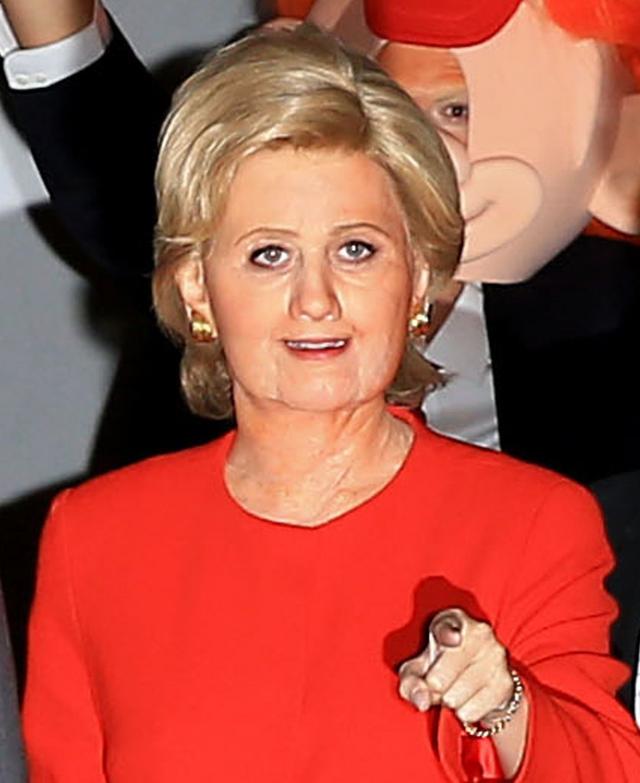 NAJLEPSZY kostium Halloween 2016? Katy Perry jako Hilary Clinton (FOTO)