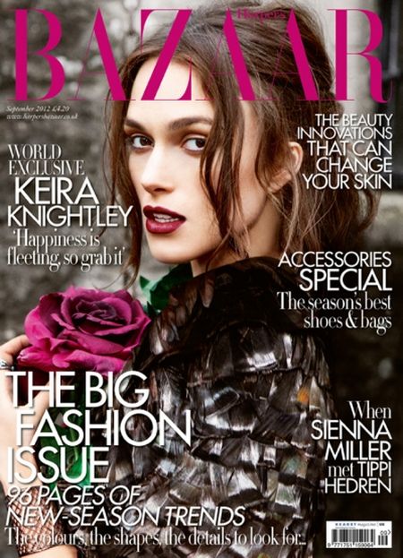 Keira Knightley stanęła do wyścigu na okładki (FOTO)