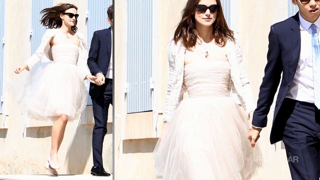 Keira Knightley założyła kilka razy sukienkę ślubną (FOTO)