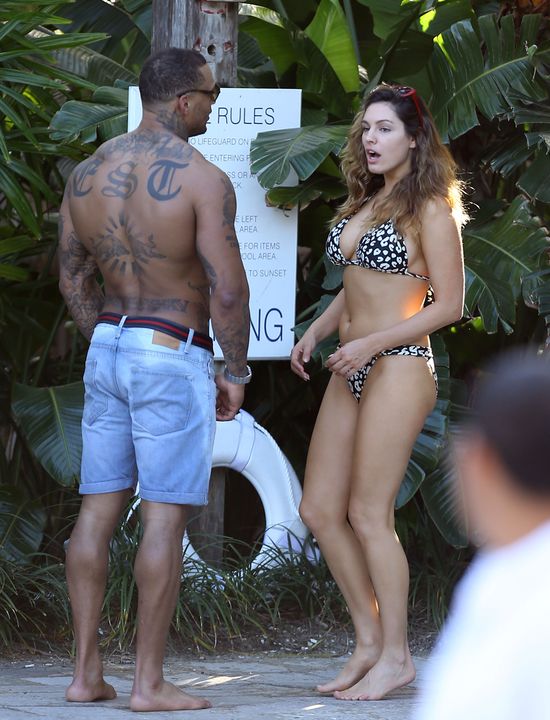 Kelly Brook i jej nowy chłopak na pierwszym urlopie