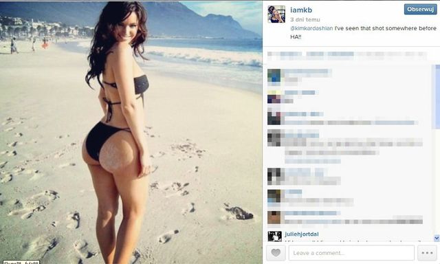 Broook: Kim Kardashian, już widziałam gdzieś to zdjęcie, HA!