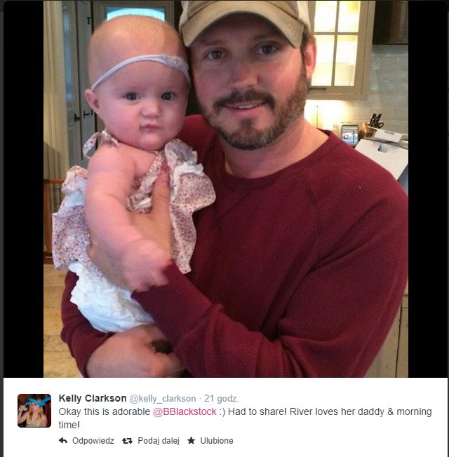 Córeczka Kelly Clarkson dostała nietypowy prezent (FOTO)