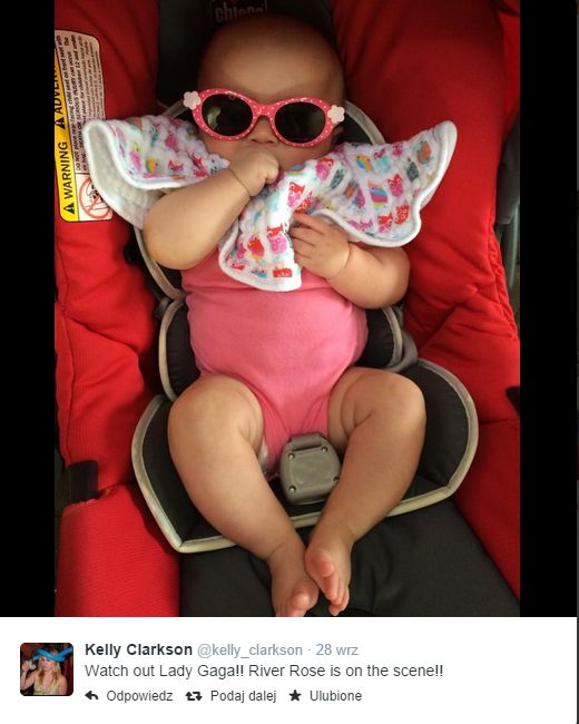 Córeczka Kelly Clarkson dostała nietypowy prezent (FOTO)