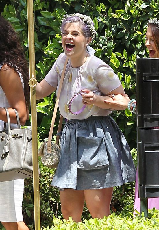 Znane twarze na baby-shower Kim Kardashian