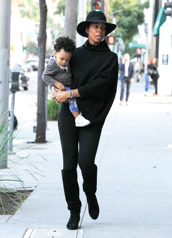 Synek Kelly Rowland rośnie jak na drożdżach (FOTO)