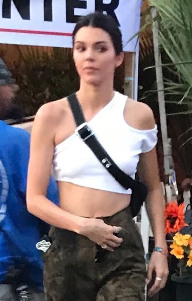 Kendall Jenner ma w nosie boho terndy na Coachelli (ZDJĘCIA)