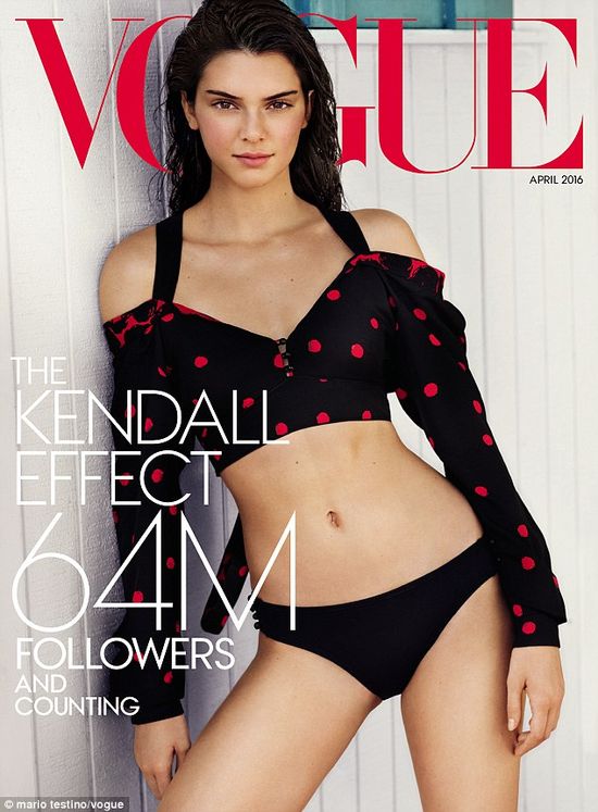 Kendall Jenner na okłdce amerykańskiego VOGUE'A! (FOTO)