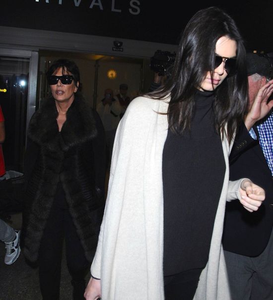 Kendall wróciła z Paryża pokłócona z Kris Jenner (FOTO)