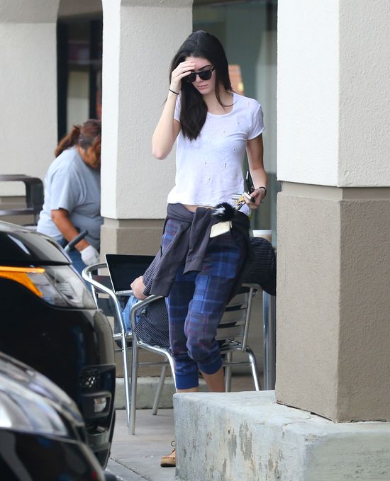 Kendall Jenner miała gorszy dzień (FOTO)