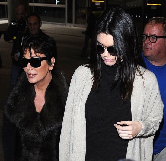 Kendall wróciła z Paryża pokłócona z Kris Jenner (FOTO)