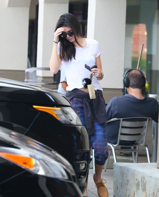 Kendall Jenner miała gorszy dzień (FOTO)