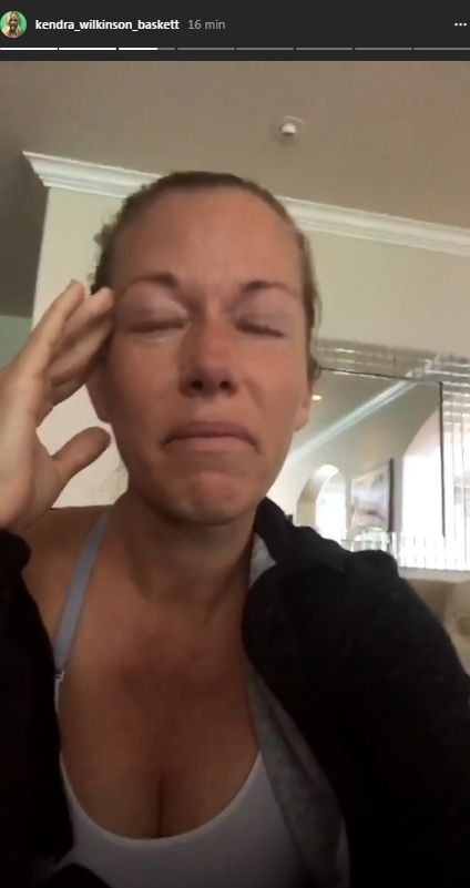 ZAPŁAKANA Kendra Wilkinson: BOJĘ SIĘ (Instagram)