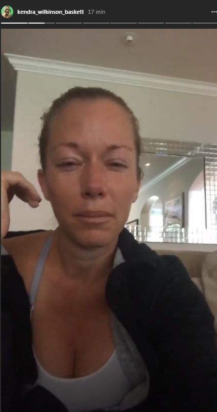 ZAPŁAKANA Kendra Wilkinson: BOJĘ SIĘ (Instagram)