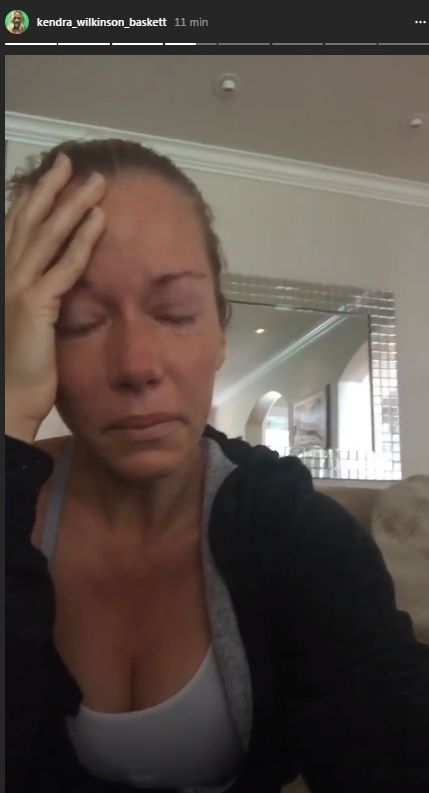 ZAPŁAKANA Kendra Wilkinson: BOJĘ SIĘ (Instagram)