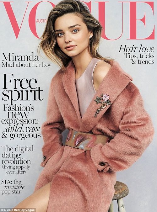 3-letni Flynn z mamą Mirandą Kerr w Vogue (FOTO)