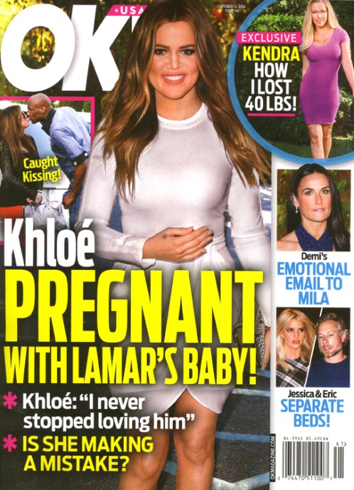 Khloe Kardashian w ciąży z Lamarem Odomem?!