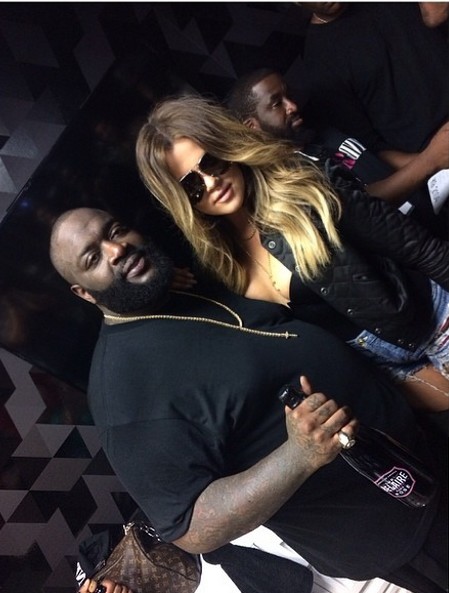 Rick Ross - nowy chłopak Khloe Kardashian? (FOTO)