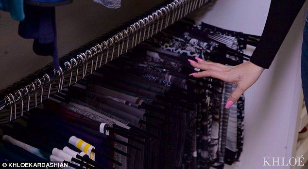 Khloe Kardashian wpuściła kamery do garderoby (FOTO)