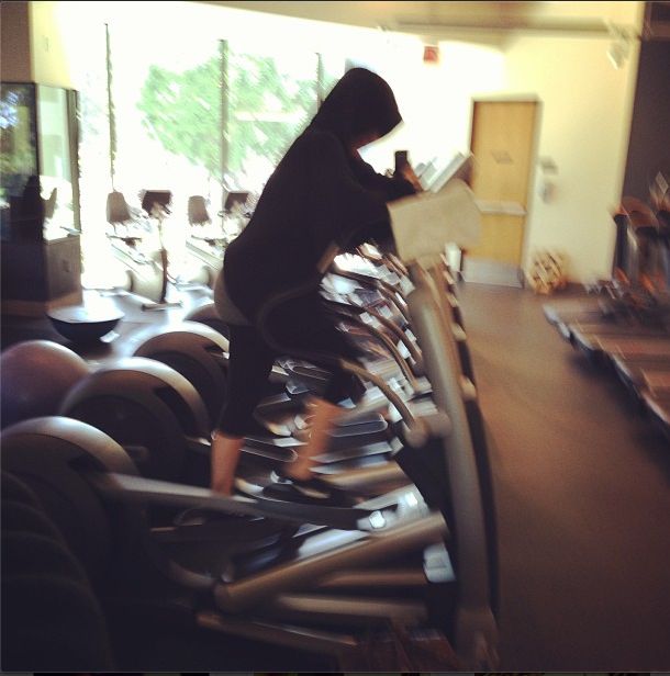 Ona też ostro trenuje (FOTO)