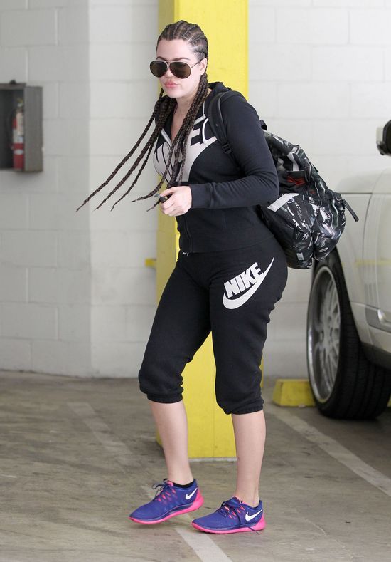 Khloe Kardashian znowu się oszpeciła (FOTO)