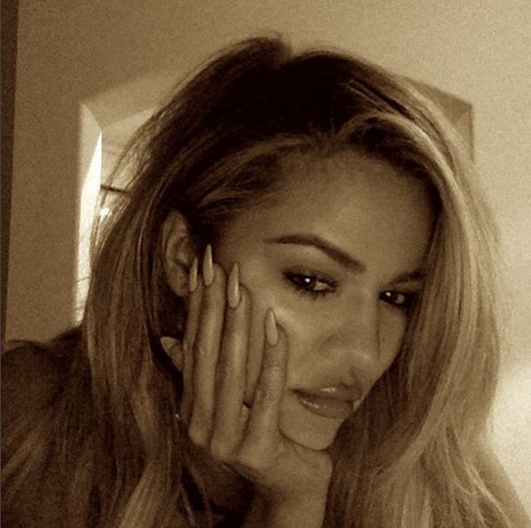 To foto na Instagramie Khloe Kardashian chwyta za serce 