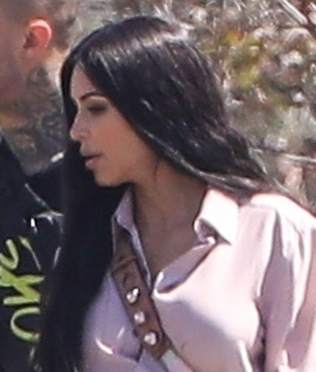 A kiedy nikt nie patrzy, Kim Kardashian... (ZDJĘCIA)