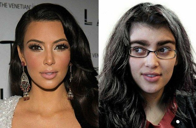 Tak wyglądałaby Kim Kardashian, gdyby nie była sławna (FOTO)