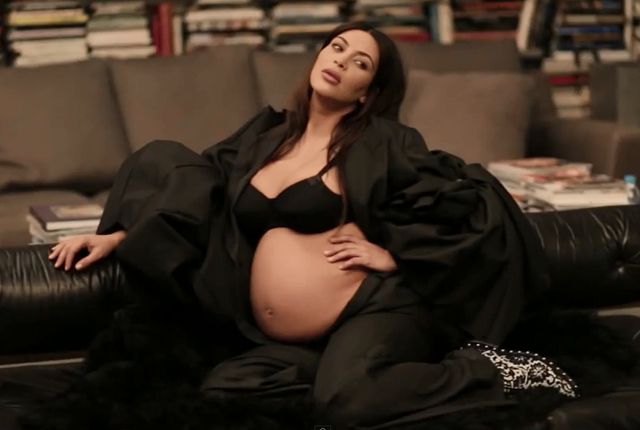 Backstage z sesji ciężarnej Kim Kardashian! (VIDEO)  