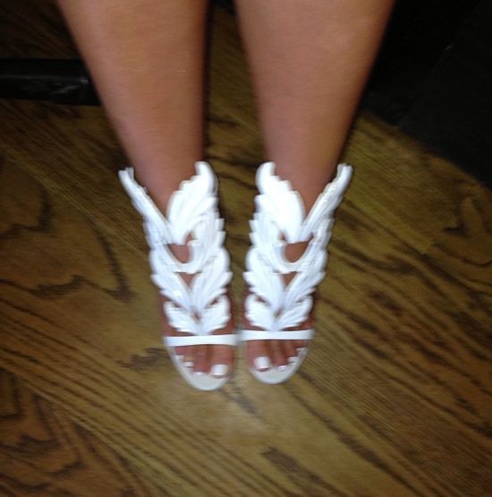 Wiktoria Grycan ma takie same buty jak Kim Kardashian  