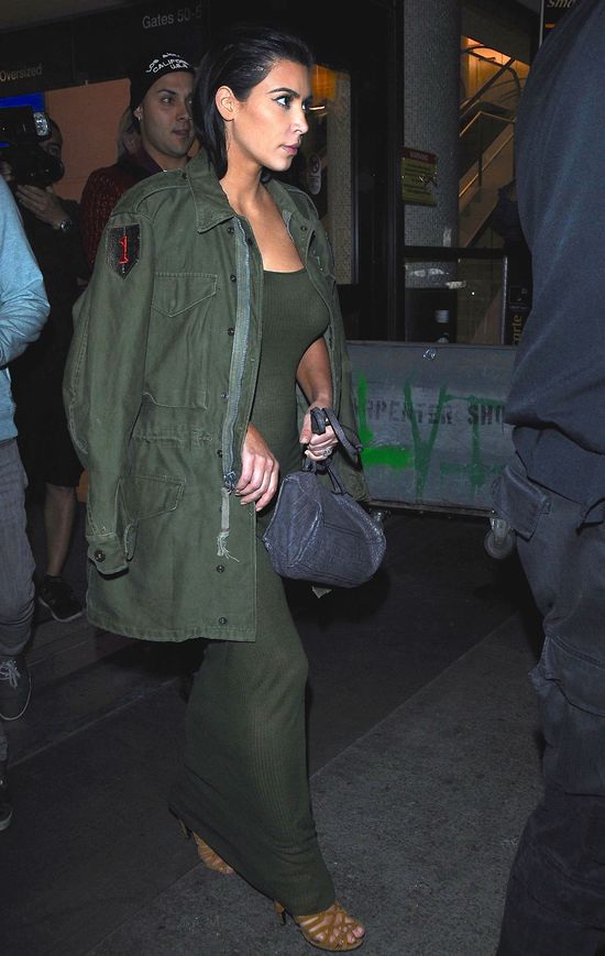 Już widać zarys ciążowego brzuszka Kim Kardashian?